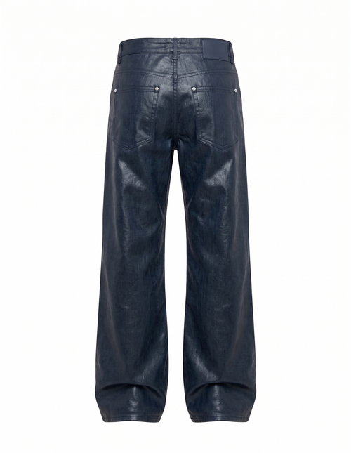 Pantalón Denim Encerado Azul SARGENT - detalle