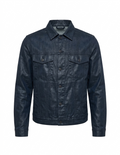 Chaqueta Denim Encerada Azul SARGENT - vista frontal