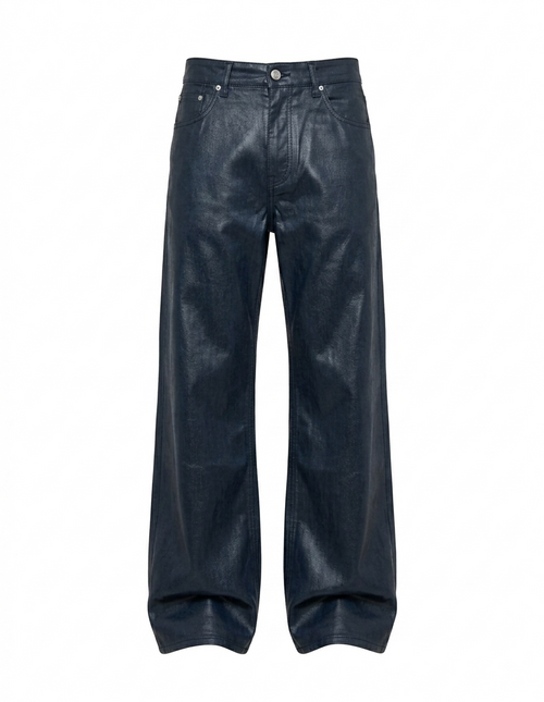 Pantalón Denim Encerado Azul SARGENT - vista frontal