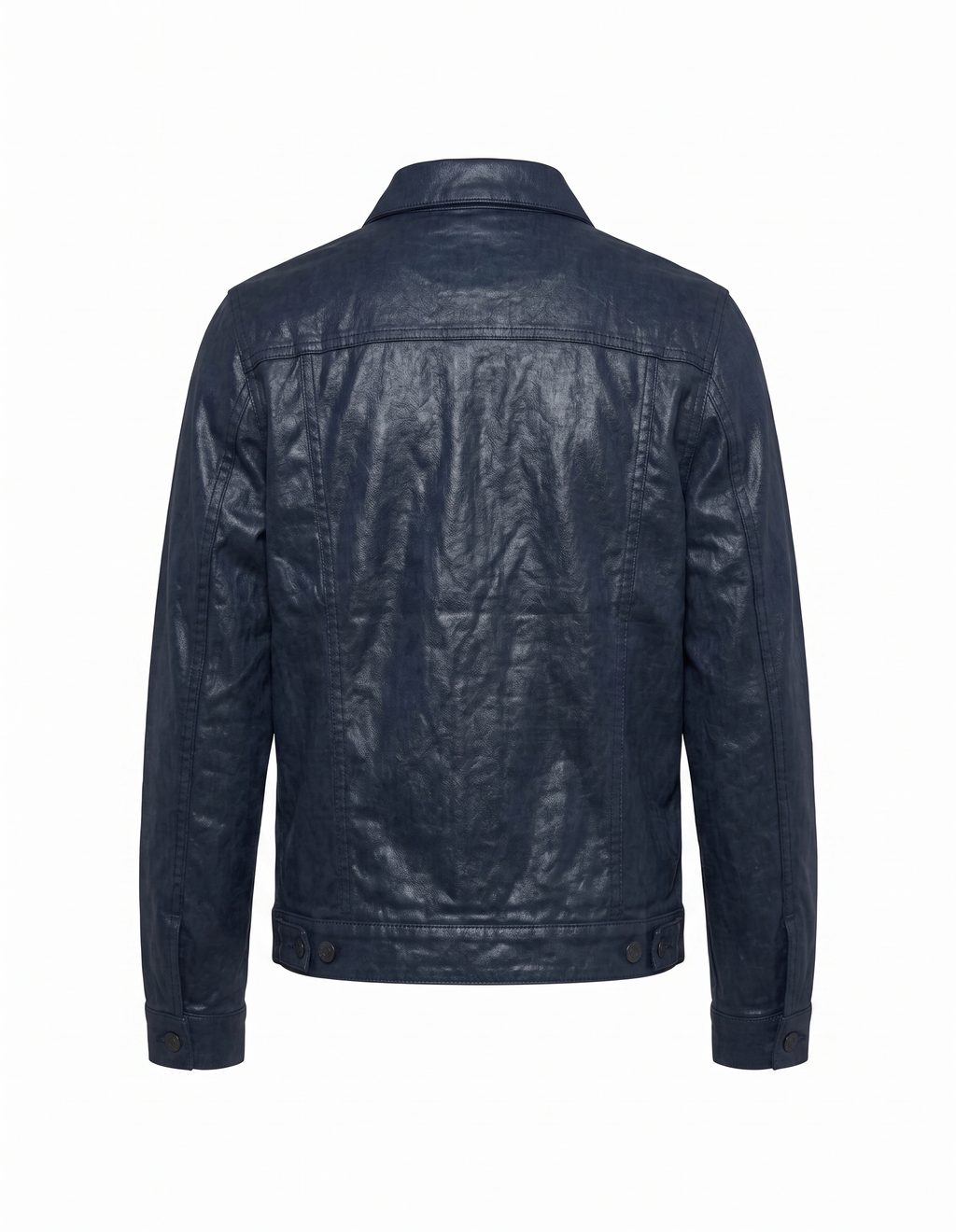 Chaqueta Denim Encerada Azul SARGENT - vista lateral