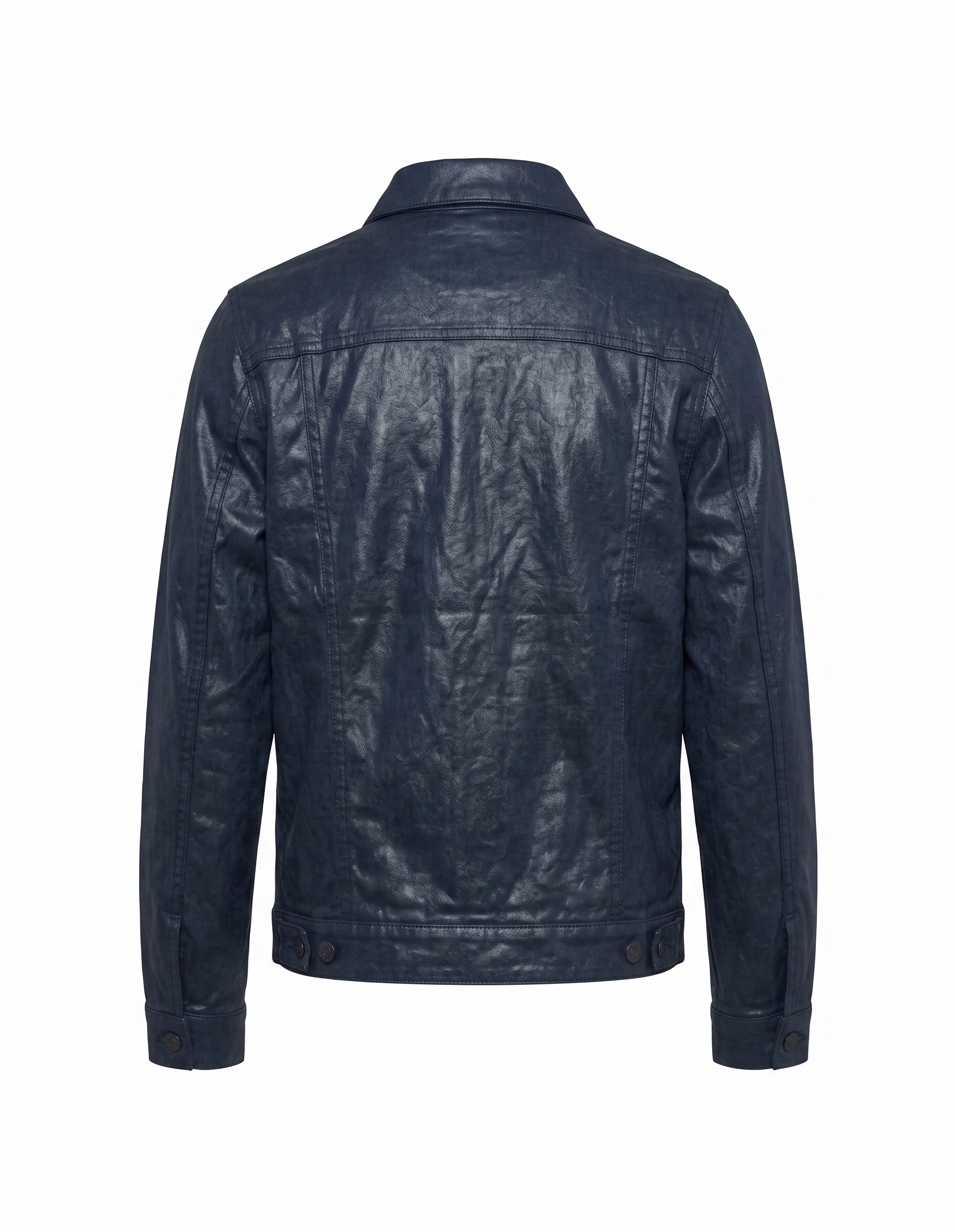 Chaqueta Denim Encerada Azul SARGENT - vista lateral