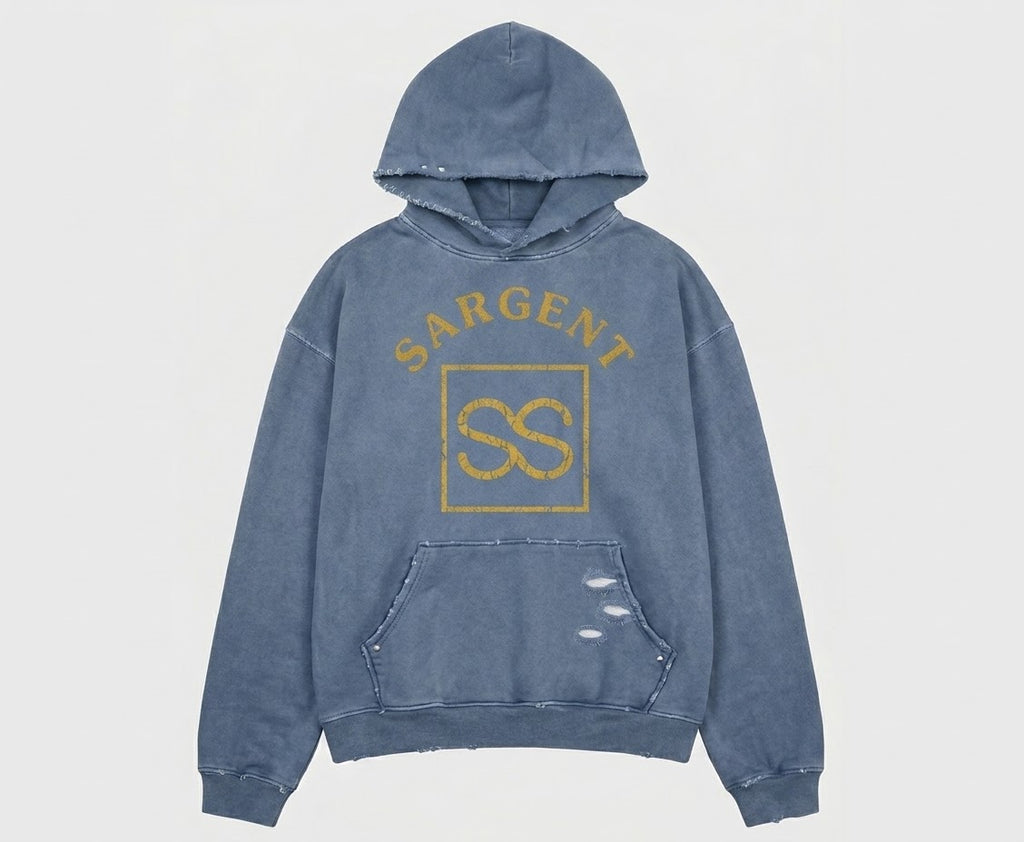 Polera Hoodie SARGENT SS - vista frontal
