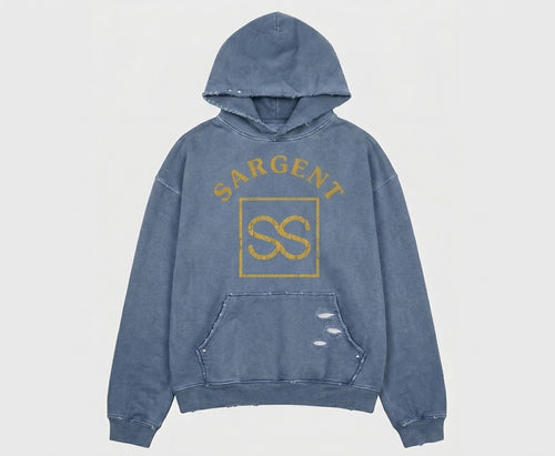 Polera Hoodie SARGENT SS - vista frontal